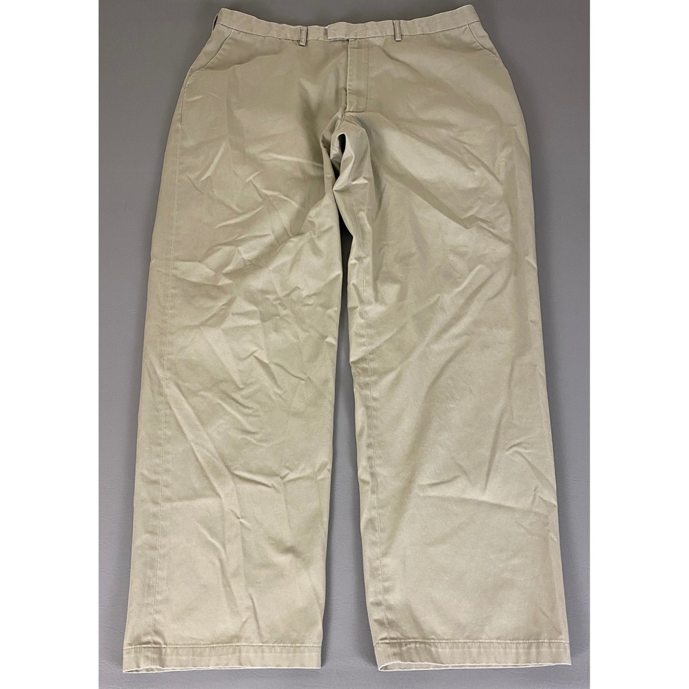 Structure Chinos Dress Pants Men's Size‎ 40x34 Beige Casual Cotton Trousers *